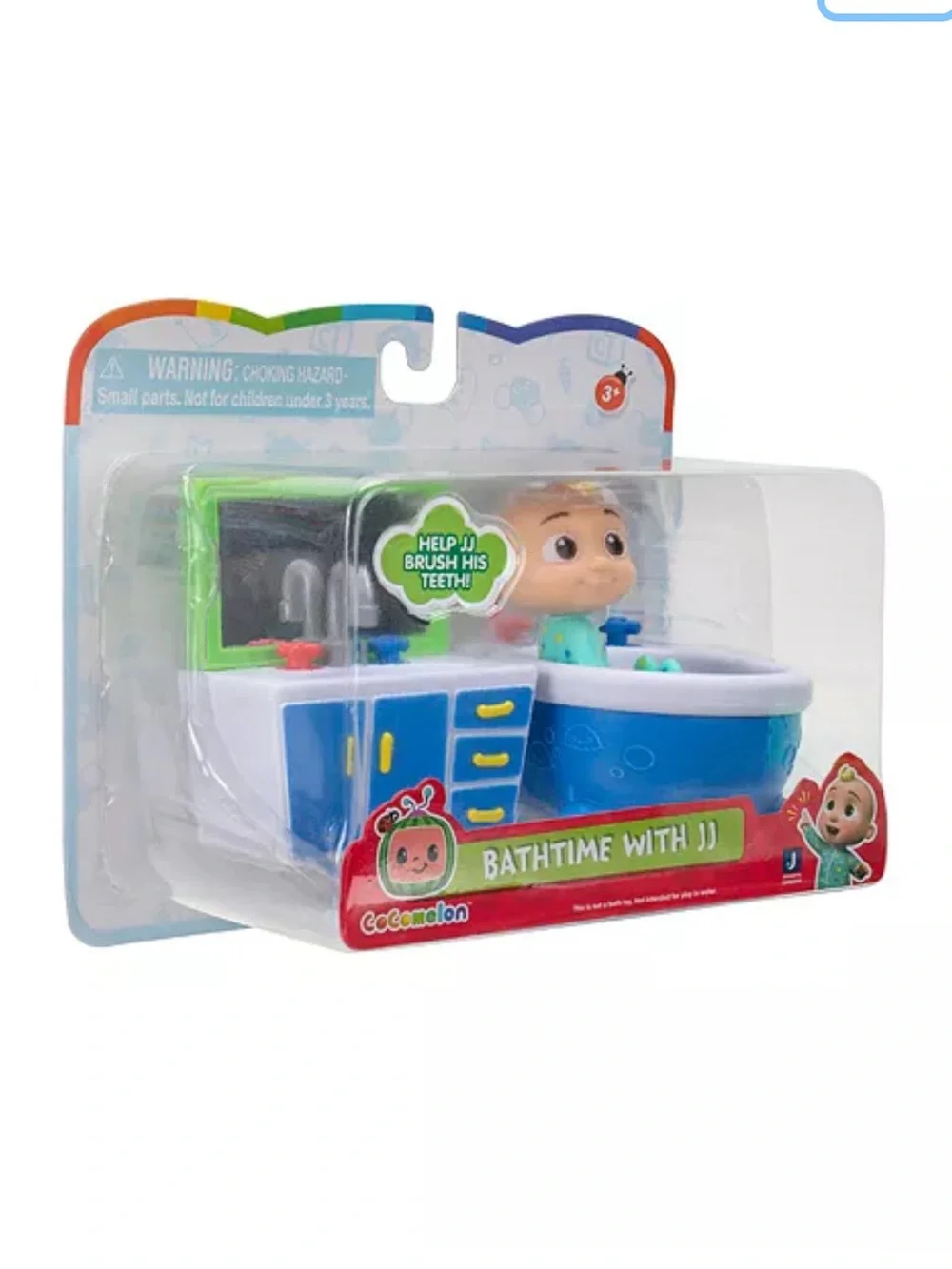 Baby Bath & Vanity Playset with Blue Tub and Green Mirror - Kids Toys